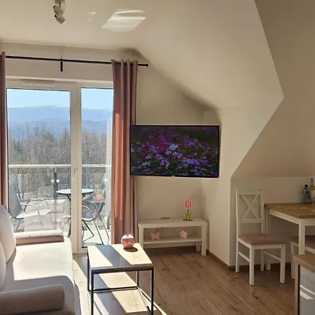 아파트 Kolorowe Cieplice - Z Widokiem Na Karkonosze