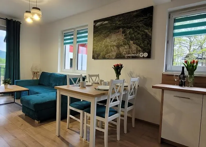 Apartamento Kolorowe Cieplice - Z Widokiem Na Karkonosze